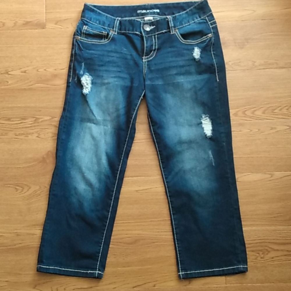 Maurice's Capri denim
